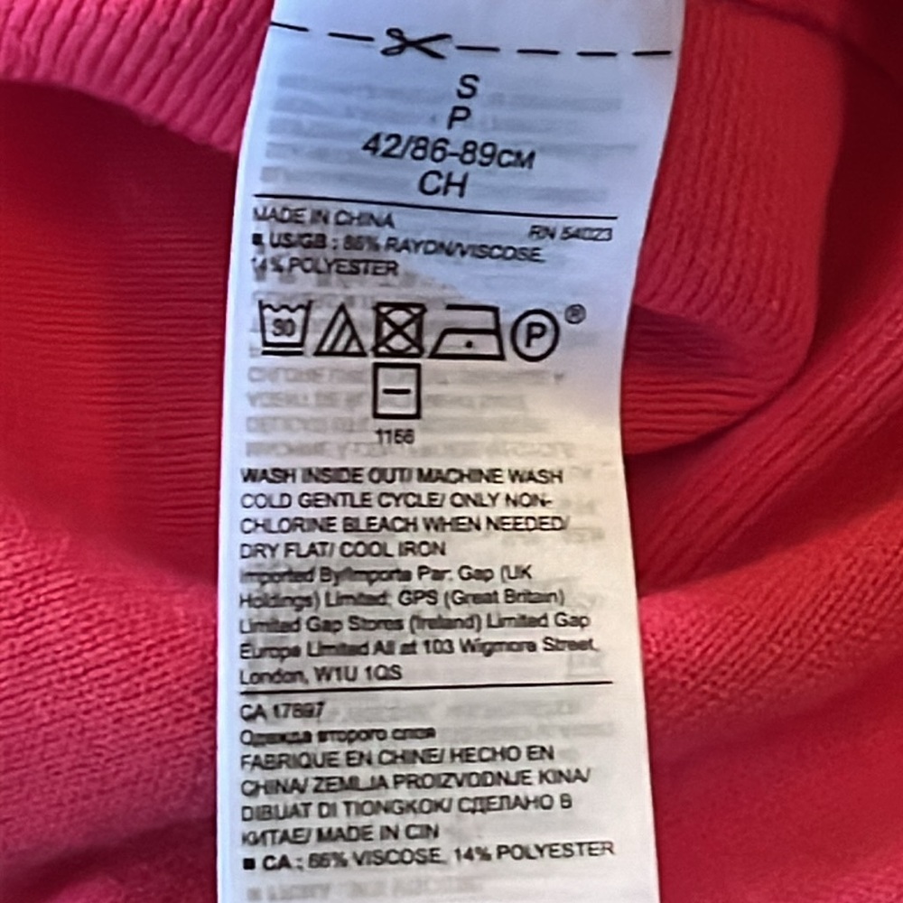 Banana Republic Pink Knit Handkerchief Sleeve Dress - Picture 12 of 15